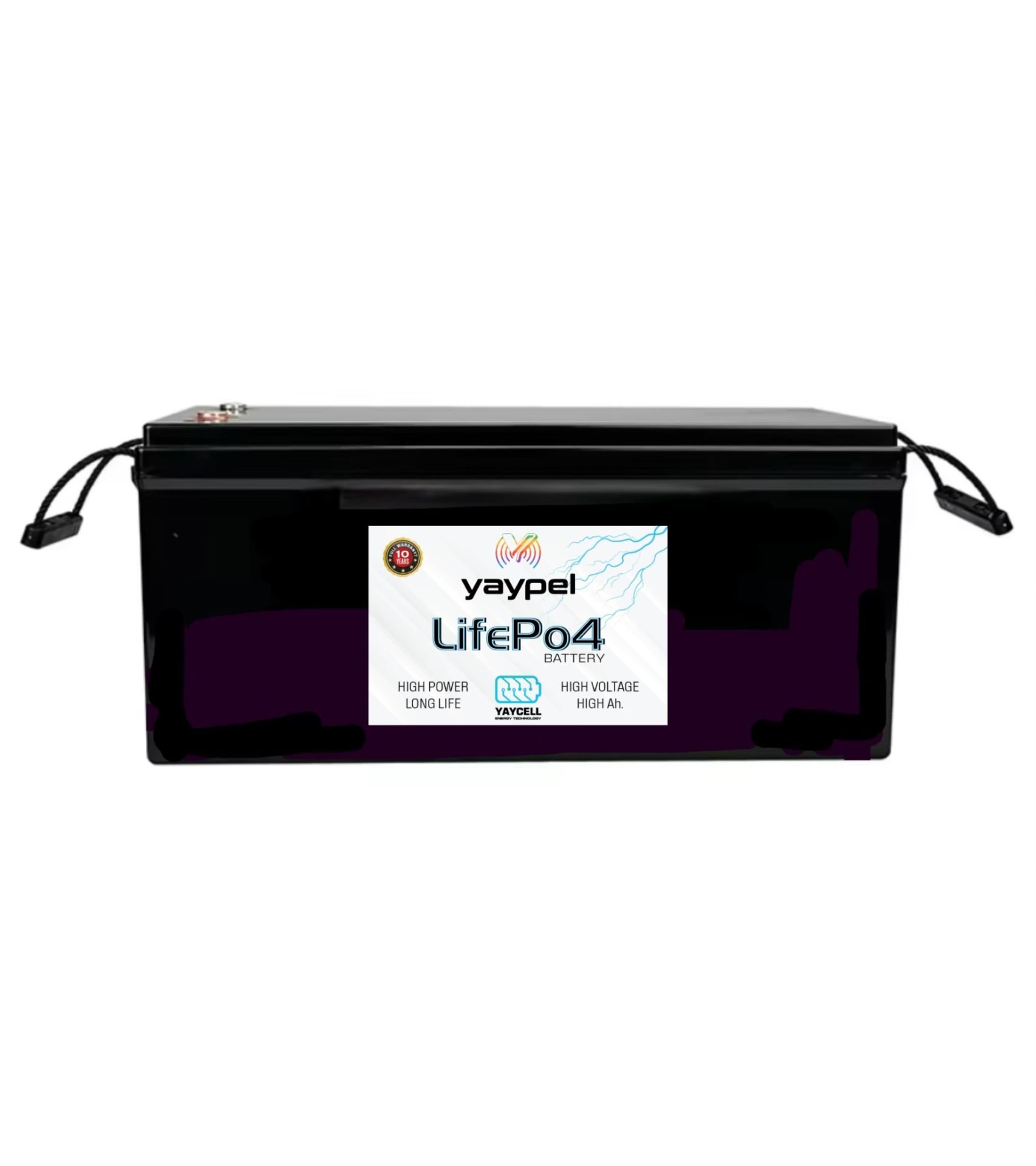 25.6V 200Ah LiFEPO4 Batarya 6000 Cycle + Ekran + Bluetooth