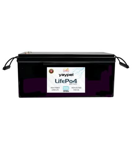 25.6V 200Ah LiFEPO4 Batarya 6000 Cycle + Ekran + Bluetooth