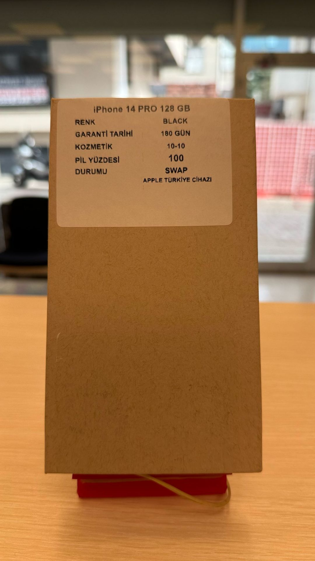 IPhone Sıfır Swap 14 Pro Siyah 128 GB