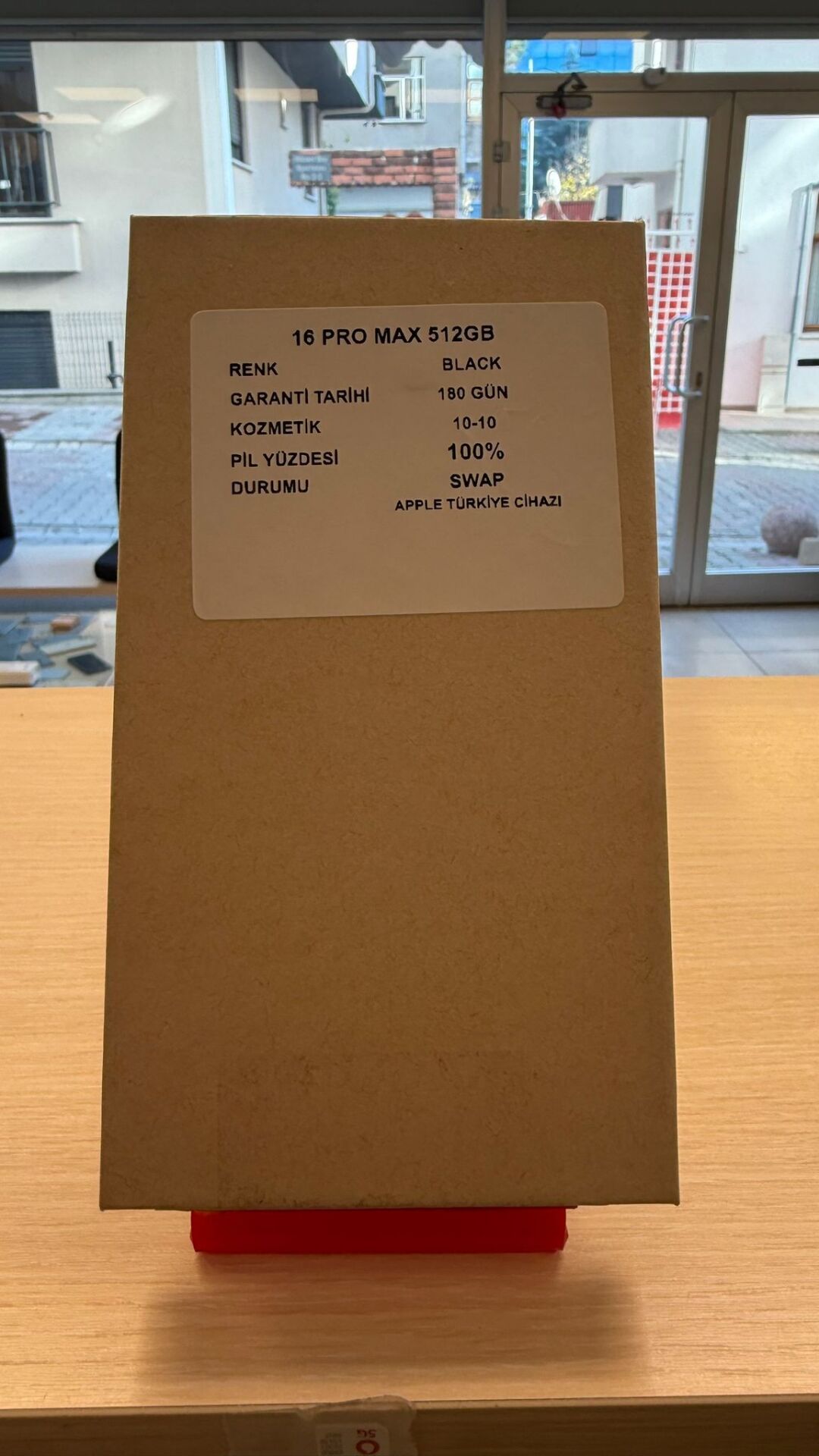 IPhone Sıfır Swap 16 Pro Max Siyah 512 GB