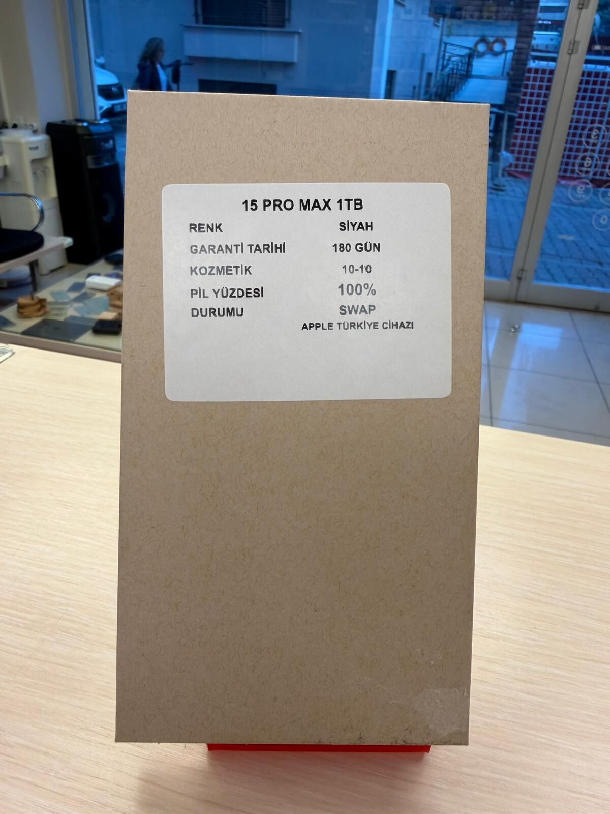 IPhone Sıfır Swap 15 Pro Max Natural 1 TB
