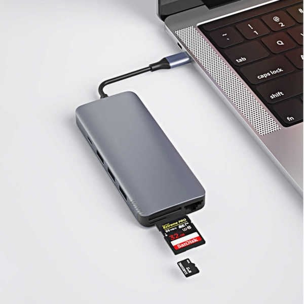 MACBOOK 13 İN 1 TYPE C HUB